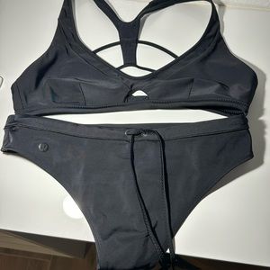 Lululemon black bathing suit